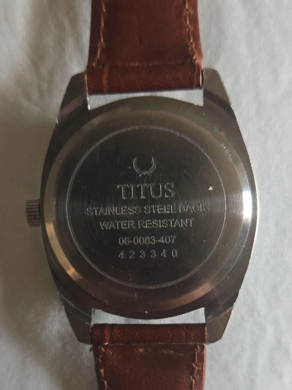 Titus Manual-winding mechanical 17 Jewels